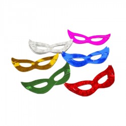 Antifaz carton metálico