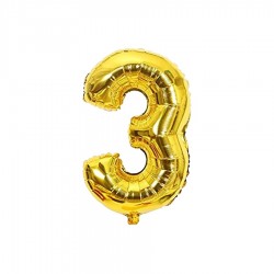 Globo número 3 de 16...