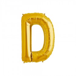 Globo letra D de 32 pulgadas