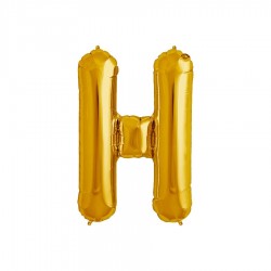 Globo letra H de 32 pulgadas