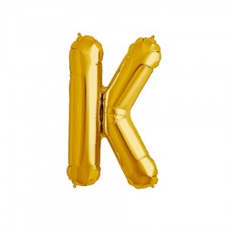 Globo letra K de 32 pulgadas
