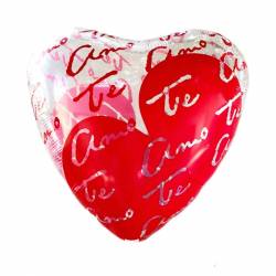 Globo trasparente corazón...