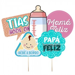 Letrero selfie baby shower