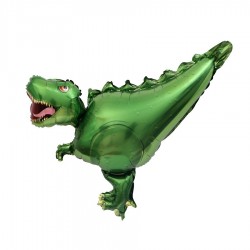 Globo Dinosaurio T-Rex Verde