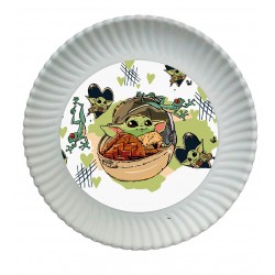 12 Platos baby yoda