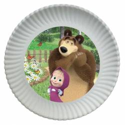 12 Platos Masha y el oso