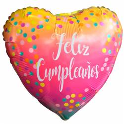 Globo de cumpleaños corazón