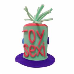 Sombrero con frase "Toy Sexi"