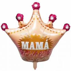 Globo Corona Mamá eres la...