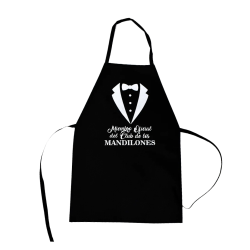 Mandil con frases divertidas