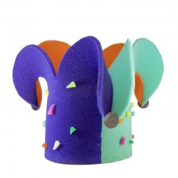 Sombrero hule espuma Bufón