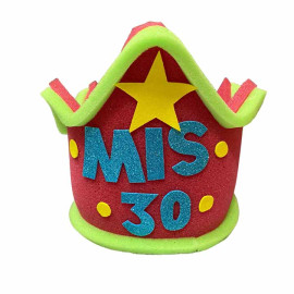 Sombrero de hule espuma Mis 30