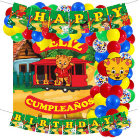 Kit decorativo Daniel el Tigre