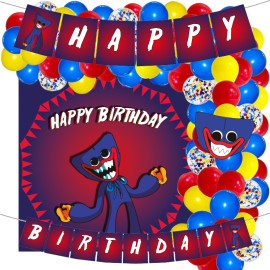 Kit decorativo Huggy Wuggy