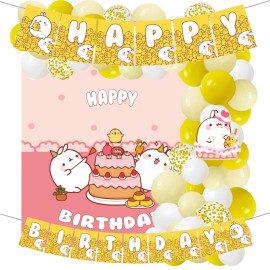 Kit decorativo Molang piu piu