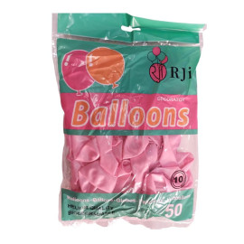 Globo látex RJI Rosa...