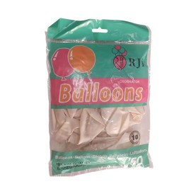 Globo látex Rji blanco...