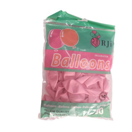 Globo látex Rji Rosa pastel...
