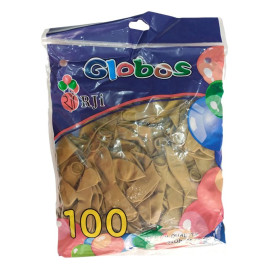 Globo látex Rji Dorado 100...
