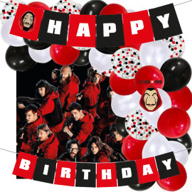 Kit decorativo Casa de Papel