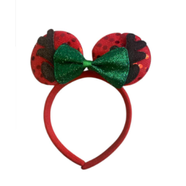 Diadema Minnie navideña