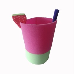 Sombrero hule espuma fresada