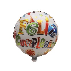 Globo de Cumpleaños letras...